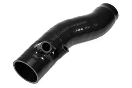 PERRIN 22-26 Subaru WRX / 20-25 LGT & OBXT Turbo Inlet Hose w/Turbo Adapter Flange (Long) - Black