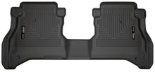 Cargar imagen en el visor de la galería, Husky Liners 20-21 Jeep Gladiator Crew Cab WeatherBeater 2nd Seat Black Floor Liners