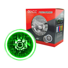 Cargar imagen en el visor de la galería, Oracle Pre-Installed Lights 7 IN. Sealed Beam - Green Halo