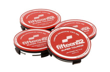 Cargar imagen en el visor de la galería, fifteen52 Super Touring (Chicane/Podium) Center Cap Set of Four - Red/Chrome