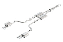 Cargar imagen en el visor de la galería, Borla 11-14 Dodge Challenger 3.6L AT/MT RWD 2Dr Single Split Rear Exit Rectangle Tip Catback Exhaust