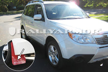 Cargar imagen en el visor de la galería, Rally Armor 09-13 Subaru Forester Red UR Mud Flap w/ White Logo