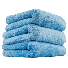 Cargar imagen en el visor de la galería, Chemical Guys Ultra Edgeless Microfiber Towel - 16in x 16in - Blue - 3 Pack