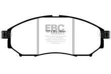 Cargar imagen en el visor de la galería, EBC 08-13 Infiniti EX35 3.5 Yellowstuff Front Brake Pads