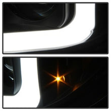 Cargar imagen en el visor de la galería, Spyder 08-13 Toyota Sequoia Projector Headlights - Light Bar DRL - Black PRO-YD-TTU07V2-LB-BK