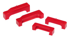 Cargar imagen en el visor de la galería, Prothane 88-98 Chevy Truck Small Block Radiator Insolators - Red