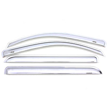 Cargar imagen en el visor de la galería, AVS 2019 Chevrolet Silverado 1500 Crew Cab Pickup Ventvisor Outside Mount 4pc - Chrome