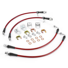 Cargar imagen en el visor de la galería, Power Stop 03-09 Toyota 4Runner Front &amp; Rear Stainless Steel Brake Hose Kit