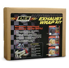 Cargar imagen en el visor de la galería, DEI Exhaust Wrap Kit - Tan Wrap &amp; Aluminum HT Silicone Coating