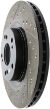 Cargar imagen en el visor de la galería, StopTech 02-06 Acura RSX Type S / 06-09 Honda Civic Si Slotted &amp; Drilled Right Front Rotor