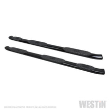 Cargar imagen en el visor de la galería, Westin 2019 Chevrolet Silverado/Sierra 1500 CC (5.5ft) PRO TRAXX 5 WTW Oval Nerf Step Bars - Black