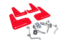 Cargar imagen en el visor de la galería, Rally Armor 11-14 Subaru WRX/STI (Sedan Only) Red UR Mud Flap w/White Logo