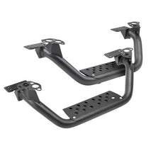 Cargar imagen en el visor de la galería, Go Rhino Dominator Extreme D6 SideSteps - Tex Blk - 4in Drop Down Steps (Pair)