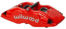 Cargar imagen en el visor de la galería, Wilwood Caliper-Forged Superlite 1.38in Pistons 1.25in Disc Red