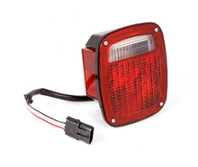 Cargar imagen en el visor de la galería, Omix Tail Light Black Housing LH 87-90 Jeep Wrangler