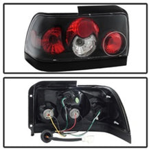 Cargar imagen en el visor de la galería, Spyder Toyota Corolla 93-97 Euro Style Tail Lights Black ALT-YD-TC93-BK