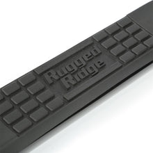 Cargar imagen en el visor de la galería, Rugged Ridge 3-In Round Side Steps Black 07-18 2-Door Jeep Wrangler