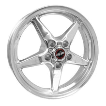 Cargar imagen en el visor de la galería, Race Star 92 Drag Star 17x4.50 5x4.75bc 2.25bs Direct Drill Polished Wheel