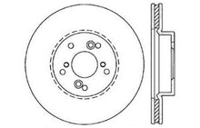 Cargar imagen en el visor de la galería, StopTech 99-08 Acura TL (STD Caliber) / 01-03 CL / 04-09 TSX Cross Drilled Right Front Rotor