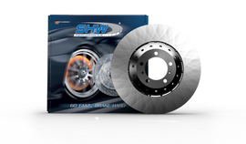 SHW 20-21 Ford Mustang Shelby GT500 5.2L Right Front Smooth Lightweight Brake Rotor (KR3Z1125E)