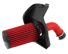 Cargar imagen en el visor de la galería, AEM 15-17 Subaru WRX STi 2.5L H4 - Cold Air Intake System - Wrinkle Red