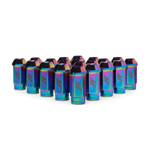 Cargar imagen en el visor de la galería, Mishimoto Aluminum Locking Lug Nuts M12x1.5 20pc Set Neo Chrome