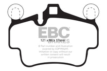 Cargar imagen en el visor de la galería, EBC 07-08 Porsche 911 (997) (Cast Iron Rotor only) 3.6 Carrera 2 Bluestuff Front Brake Pads