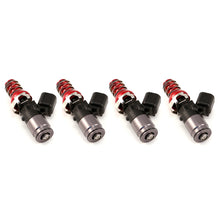 Cargar imagen en el visor de la galería, Injector Dynamics ID1050X Injectors WRX-16B Bottom Adaptors 11mm (Red) Adaptors (Set of 4)