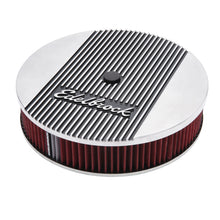 Cargar imagen en el visor de la galería, Edelbrock Air Cleaner Elite II 14In Diameter w/ 3In Element Polished