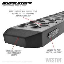 Cargar imagen en el visor de la galería, Westin Grate Steps Running Boards 83 in - Textured Black