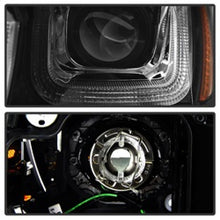 Cargar imagen en el visor de la galería, Spyder Volkswagen Golf VII 14-16 Projector Headlights DRL LED Red Stripe Blk PRO-YD-VG15-RED-DRL-BK