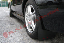 Cargar imagen en el visor de la galería, Rally Armor 02-07 Subaru WRX/STI/RS/2.5i (Wagons Req. Mod.) Basic Black Mud Flap w/Red Logo