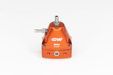 Cargar imagen en el visor de la galería, DeatschWerks DWR1000iL In-Line Adjustable Fuel Pressure Regulator - Orange