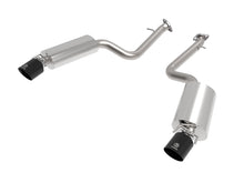 Cargar imagen en el visor de la galería, aFe Takeda 14-22 Lexus IS350 V6 2.5in. 304 Stainless Steel Axle-Back Exhaust System w/ Black Tip