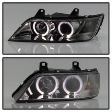 Cargar imagen en el visor de la galería, Spyder BMW Z3 96-02 Projector Headlights LED Halo Smoke High H1 Low H1 PRO-YD-BMWZ396-HL-SM