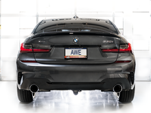 Cargar imagen en el visor de la galería, AWE 19-23 BMW 330i / 21-23 BMW 430i Base G2X Track Edition Axle Back Exhaust - Chrome Silver