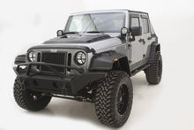 Cargar imagen en el visor de la galería, AVS 07-18 Jeep Wrangler (2 Door) Ventvisor &amp; Aeroskin Deflector Combo Kit - Matte Black