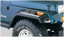 Load image into Gallery viewer, Bushwacker 87-95 Jeep Wrangler Cutout Style Flares 4pc Cutting Optional Not Renegade - Black