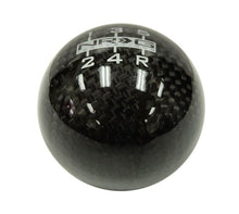 Cargar imagen en el visor de la galería, NRG Universal Ball Style Shift Knob (No Logo) - Heavy Weight - Black Carbon Fiber