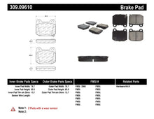 Cargar imagen en el visor de la galería, StopTech Performance ST-22 2-Piston Rear Caliper Brake Pads