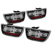 Cargar imagen en el visor de la galería, Spyder Chevy Camaro 10-13 LED Tail Lights Black ALT-YD-CCAM2010-LED-BK