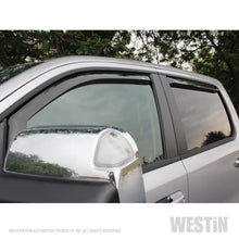 Cargar imagen en el visor de la galería, Westin 19-22 Ram 1500 Crew Cab(Excl. 19-22 Ram 1500 Classic) In Channel Wind Deflector 4pc - Smoke