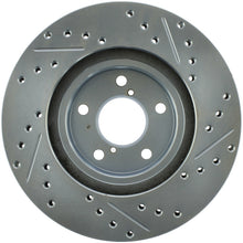 Cargar imagen en el visor de la galería, StopTech Select Sport 13-15 Subaru BRZ Slotted / Drilled Right Front Rotor