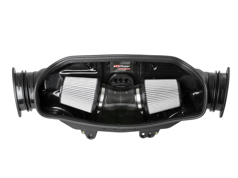 aFe 2020 Corvette C8 Track Series Carbon Fiber Cold Air Intake System With Pro DRY S Filters