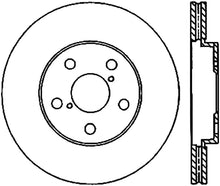 Cargar imagen en el visor de la galería, StopTech Power Slot 06-11 Lexus GS Series / 06-12 IS350 Front Left Drilled &amp; Slotted Rotor