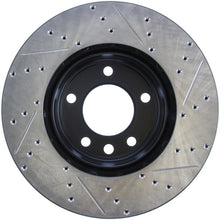 Cargar imagen en el visor de la galería, StopTech Slotted &amp; Drilled Sport Brake Rotor