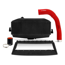 Cargar imagen en el visor de la galería, Mishimoto 22+ WRX TMIC Kit Black Core Red Pipes