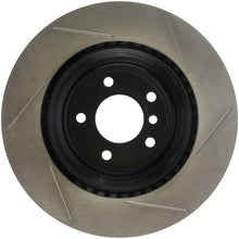 Cargar imagen en el visor de la galería, StopTech Power Slot 08-09 BMW 135i Coupe Rear Right Slotted Rotor