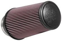 Cargar imagen en el visor de la galería, K&amp;N Universal Rubber Filter 4inch FLG / 6inch OD-B / 4-5/8inch OD-T / 9inch H