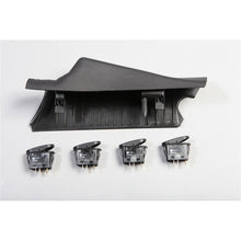 Cargar imagen en el visor de la galería, Rugged Ridge A-Pillar 4 Switch Pod Black RHD 11-18 Jeep Wrangler JK
